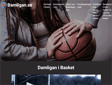 Tablet Screenshot of damligan.se